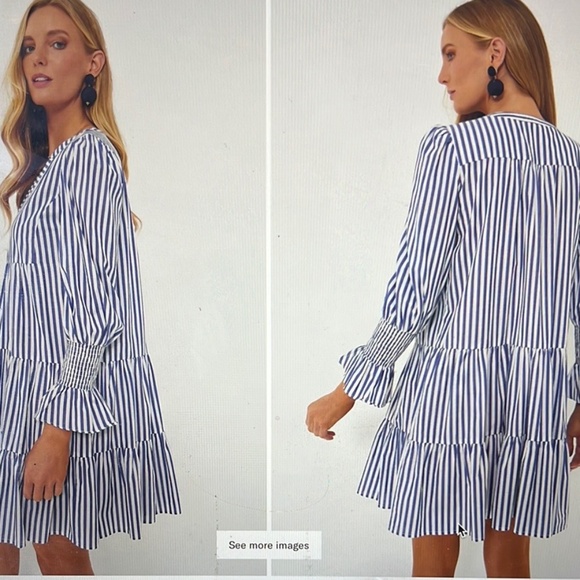 Pomander Place Line from Tuckernuck. Cotton Poplin Kenzo Dress. - Picture 2 of 14